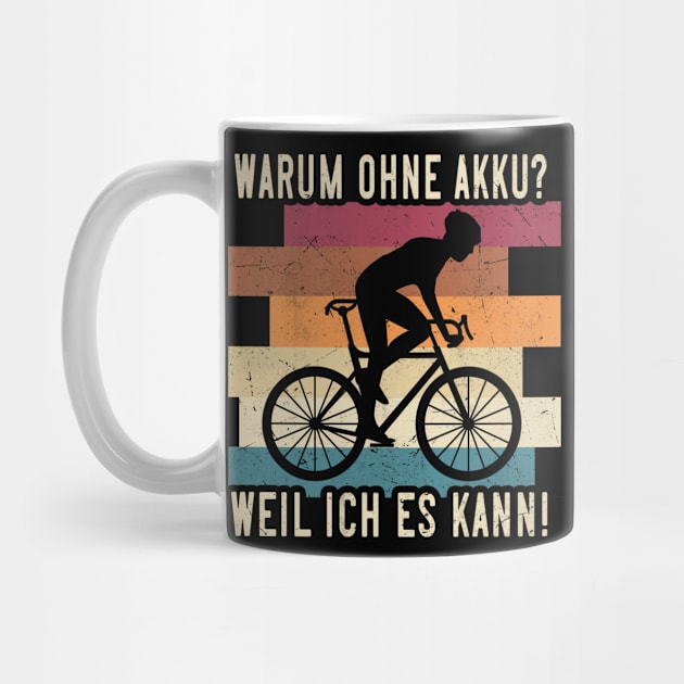 Fahrradfahrer Rennrad retro by Foxxy Merch